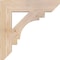 Ekena Millwork Merced Slat Smooth Bracket, Douglas Fir, 3 1/2"W x 18"D x 18"H BKT04X18X18MRC06SDF - alternate 4